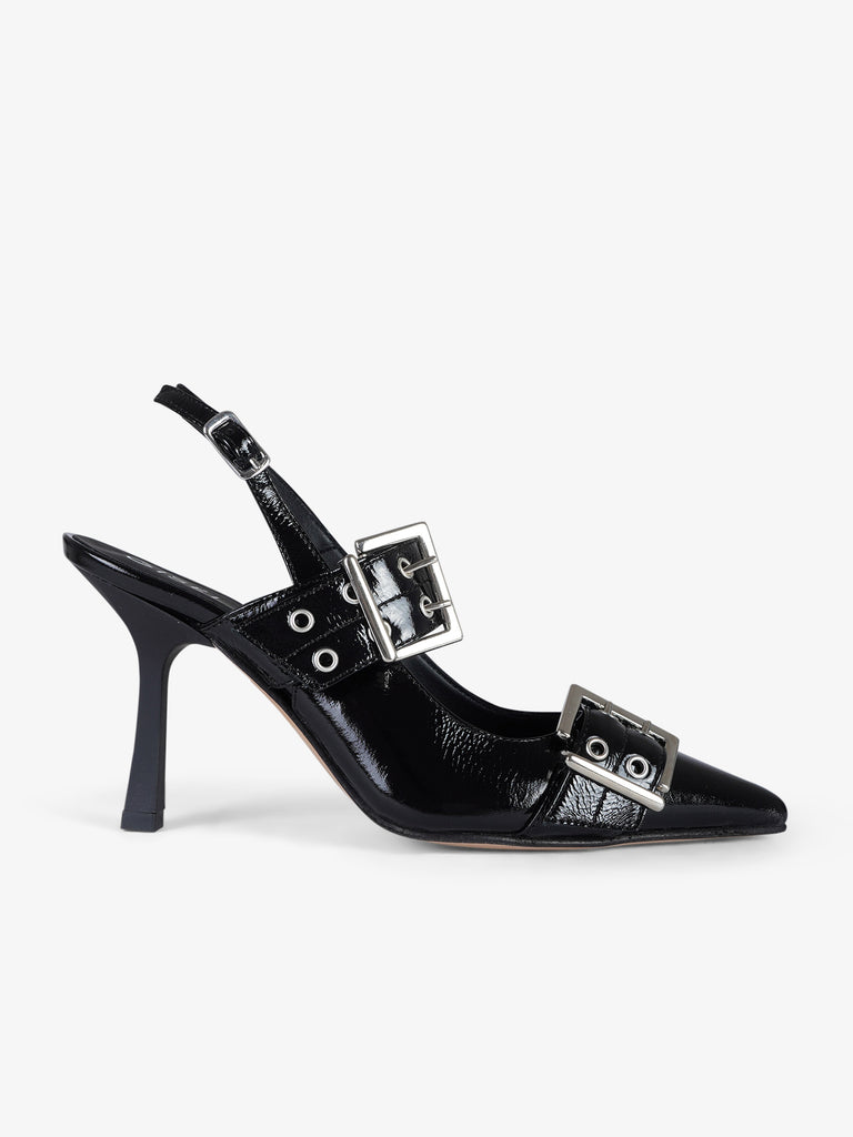 GISEL MOIRE chanel donna shaila pelle nero