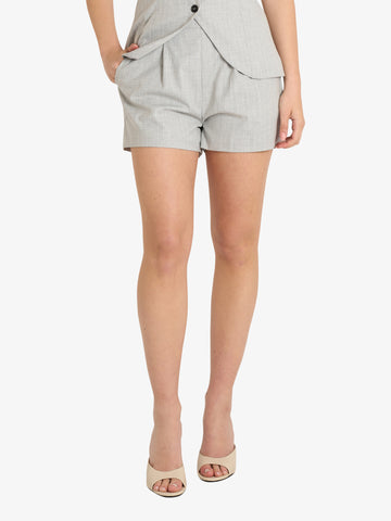 GLAMOROUS shorts ladies donna grigio poliestere