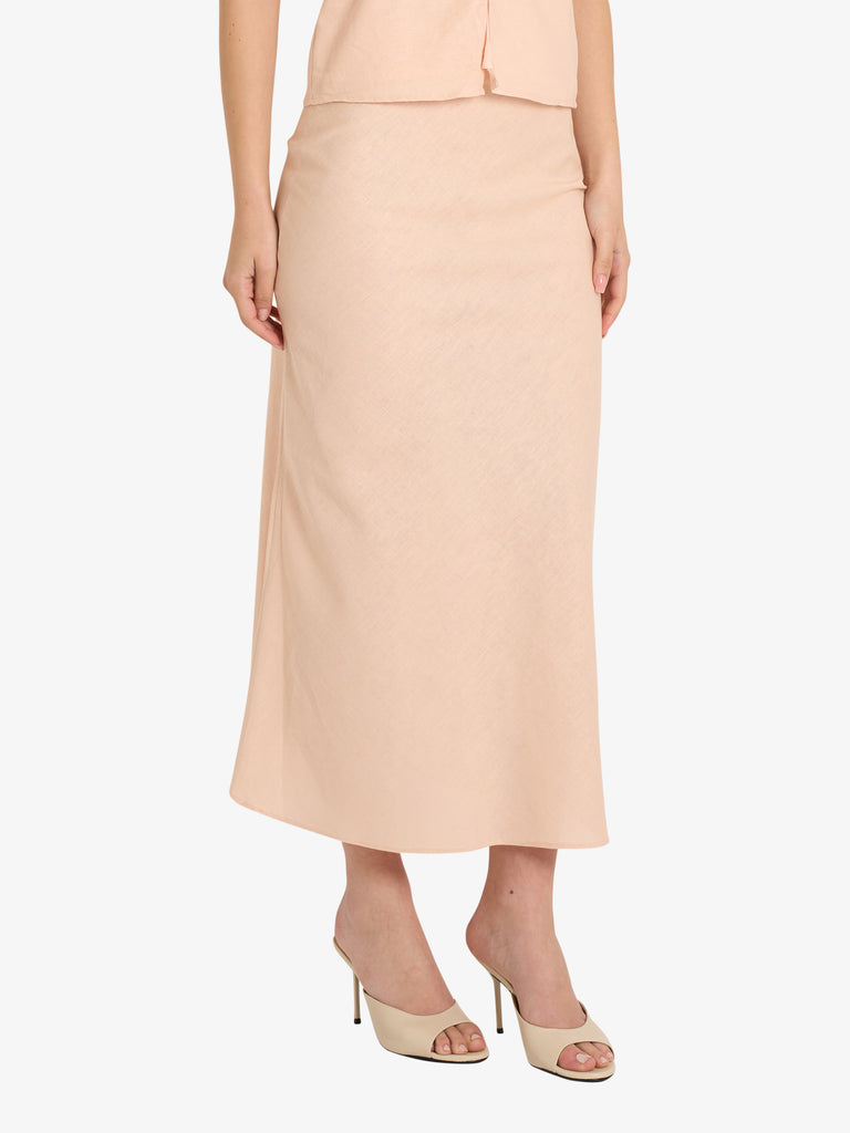 GLAMOROUS gonne ladies donna beige cotone