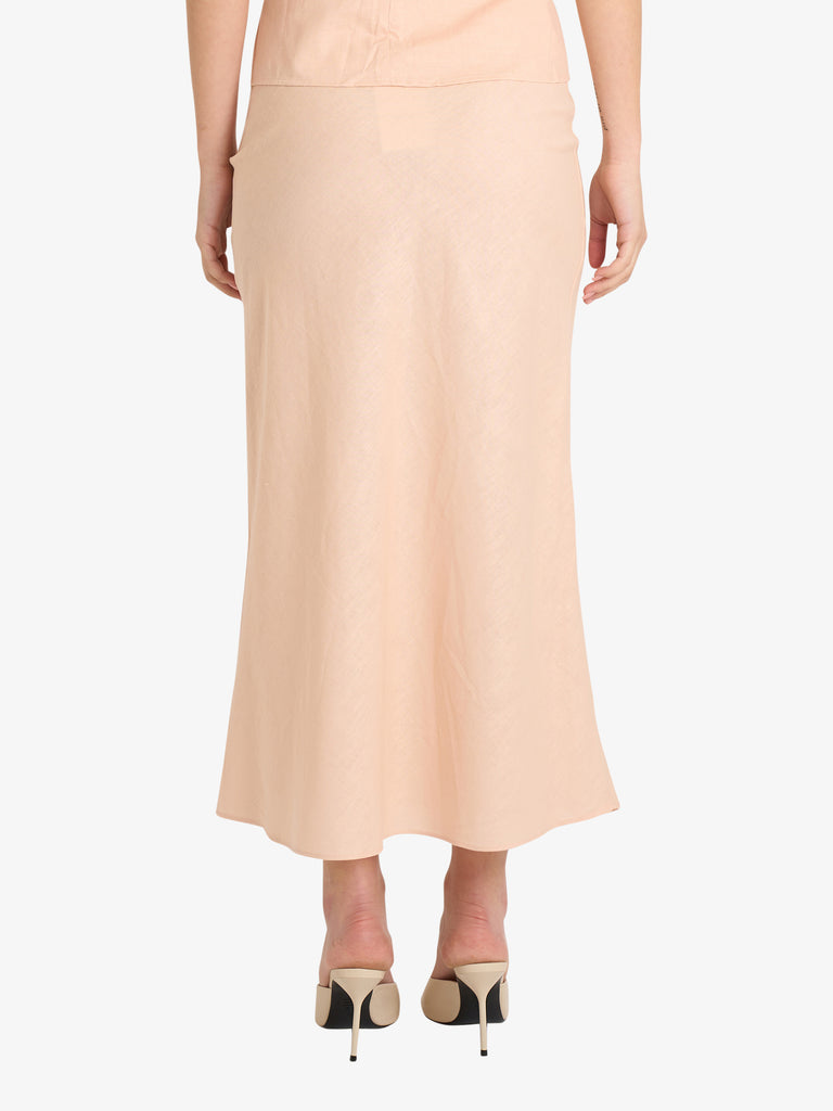 GLAMOROUS gonne ladies donna beige cotone