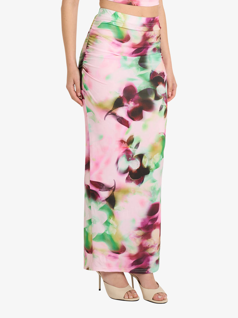 GLAMOROUS gonne lunghe ladies donna multicolor poliestere