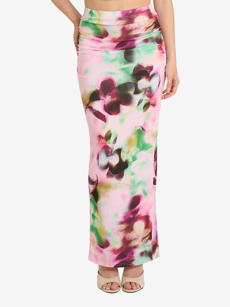 GLAMOROUS gonne lunghe ladies donna multicolor poliestere