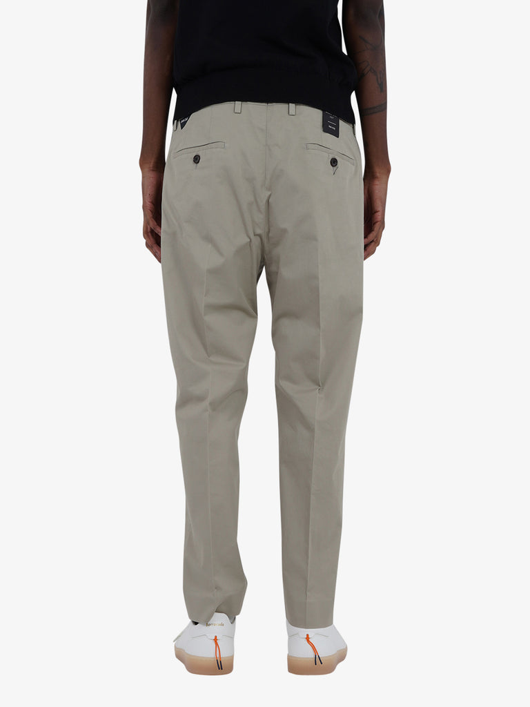 GOLDEN CRAFT pantaloni alfio drill cotton uomo verde cotone