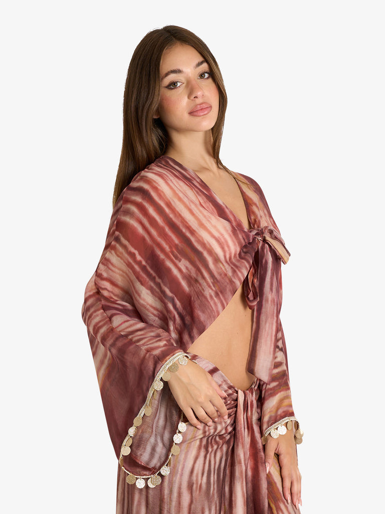 HAVE ONE camicia donna rosa sintetico