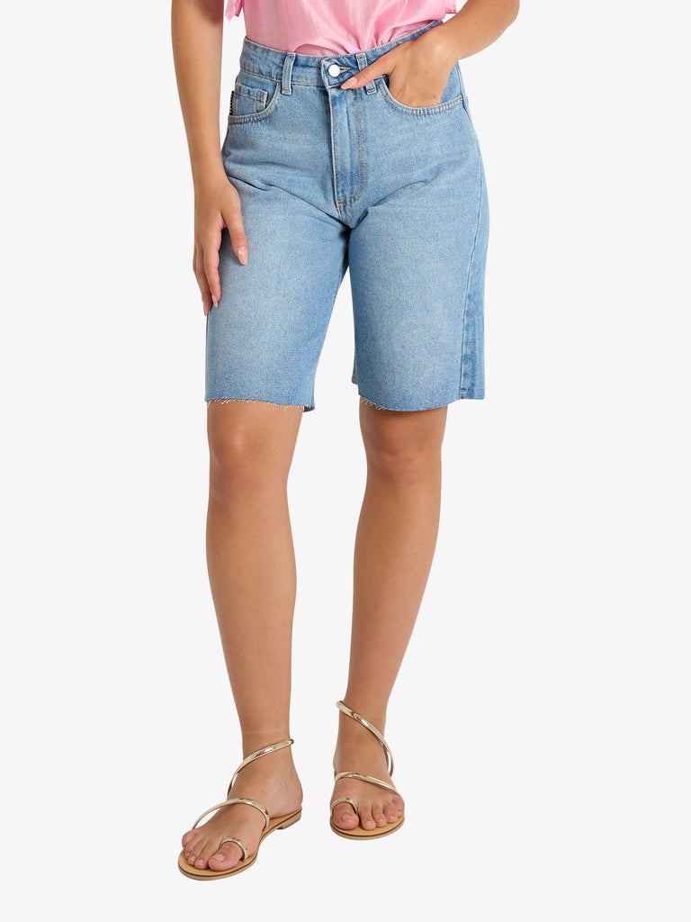 HAVE ONE bermuda donna denim cotone