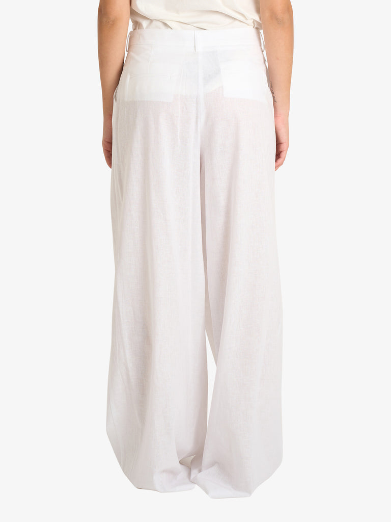 JIJIL pantalone donna bianco