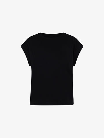 JIJIL T-shirt Donna Nero Cotone