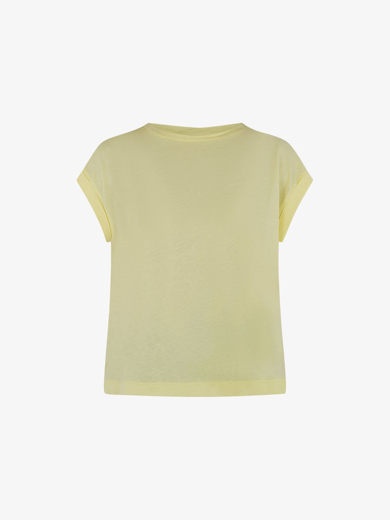 JIJIL T-shirt Donna Giallo Cotone