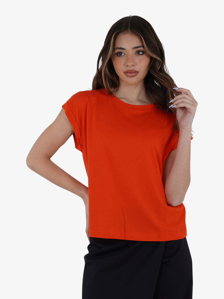 JIJIL T-shirt Donna Rosso Cotone