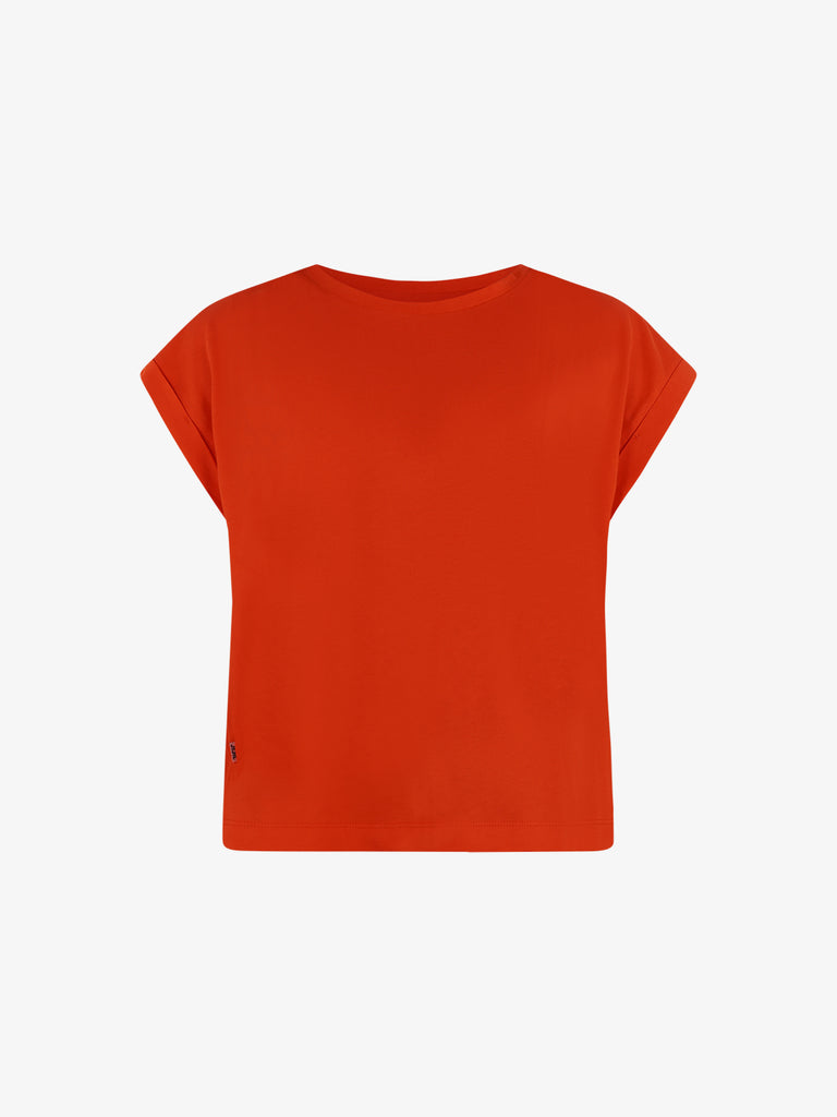 JIJIL T-shirt Donna Rosso Cotone