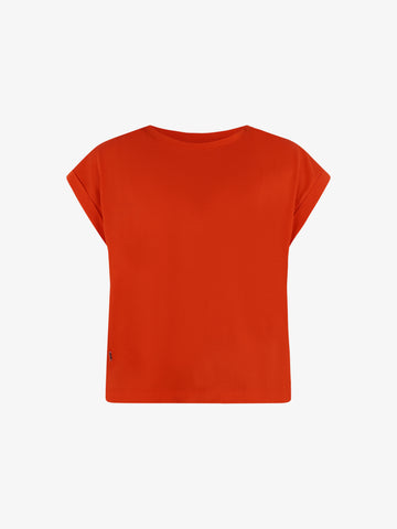 JIJIL T-shirt Donna Rosso Cotone