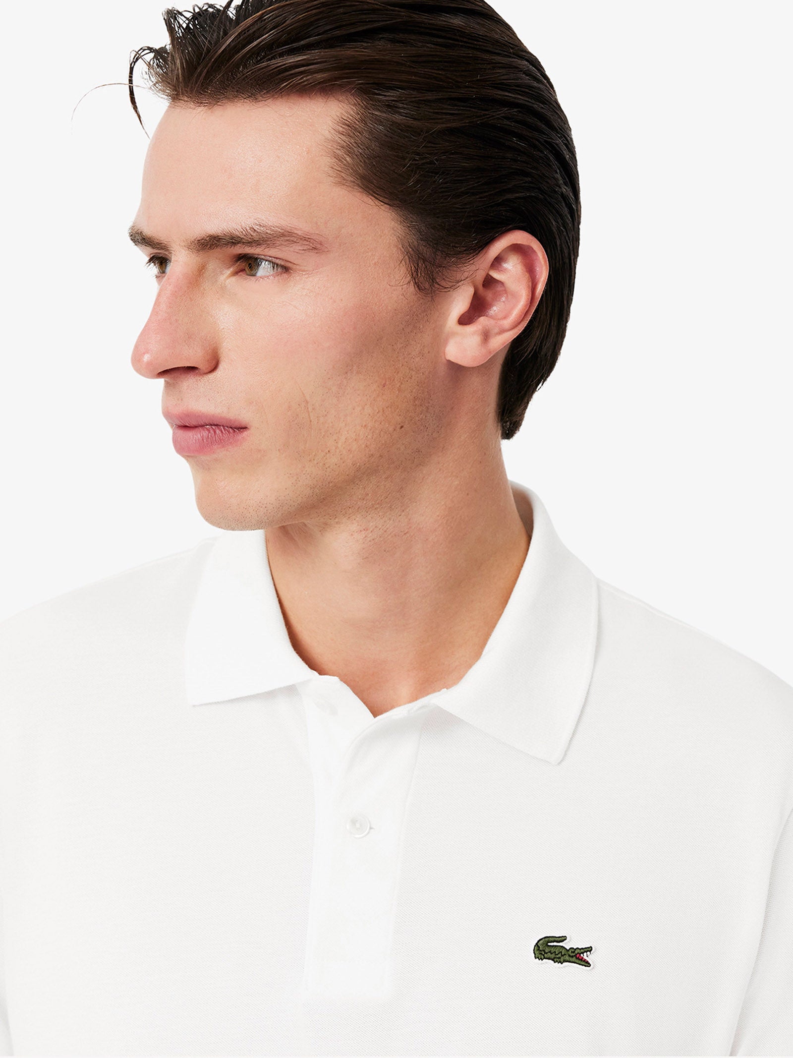Tシャツ・カットソー LACOSTE Men T Shirts PH9851 001 White LACOSTE: T-shirt men - White | Lacoste polo shirt PH9851