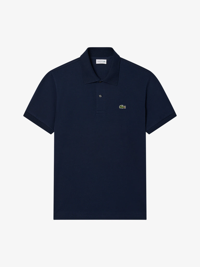 LACOSTE Polo Uomo Blu Cotone con 2 bottoni