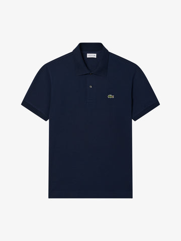 LACOSTE Polo Uomo Blu Cotone con 2 bottoni