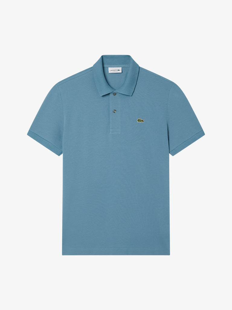 LACOSTE Polo Uomo Blu Cotone con 2 bottoni