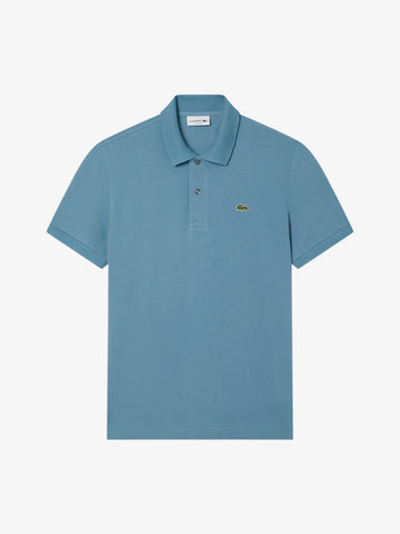 LACOSTE Polo Uomo Blu Cotone con 2 bottoni