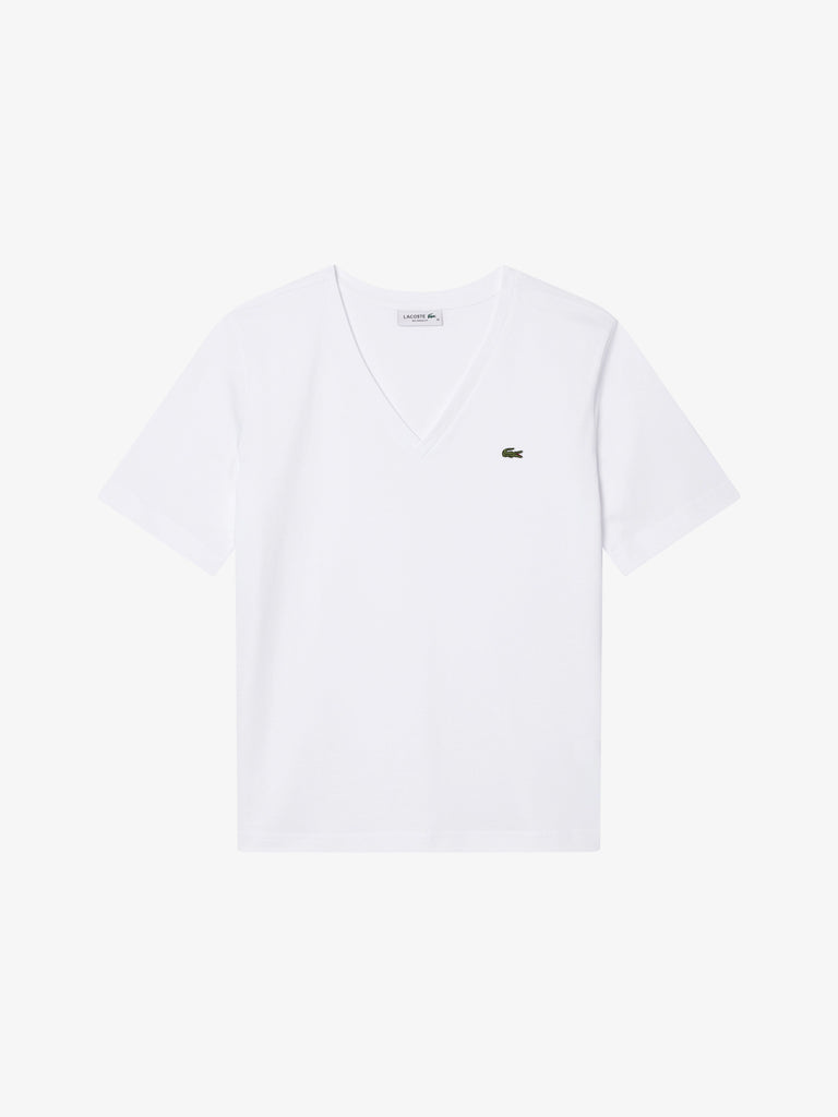 LACOSTE T-shirt T-SHIRT TF7300 Donna Bianco