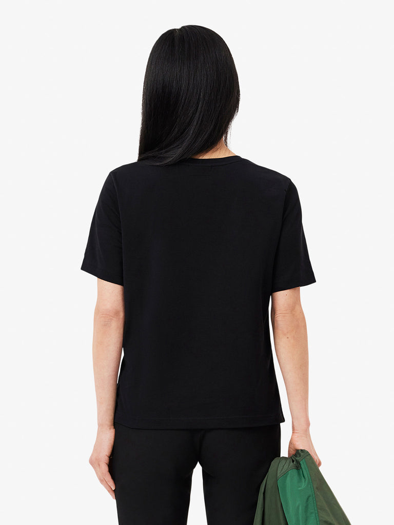 LACOSTE T-shirt T-SHIRT TF7300 Donna Nero