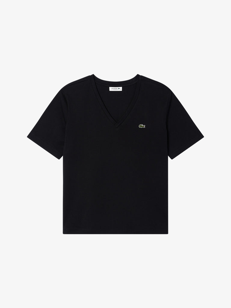 LACOSTE T-shirt T-SHIRT TF7300 Donna Nero