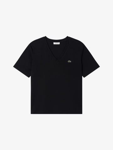 LACOSTE T-shirt T-SHIRT TF7300 Donna Nero