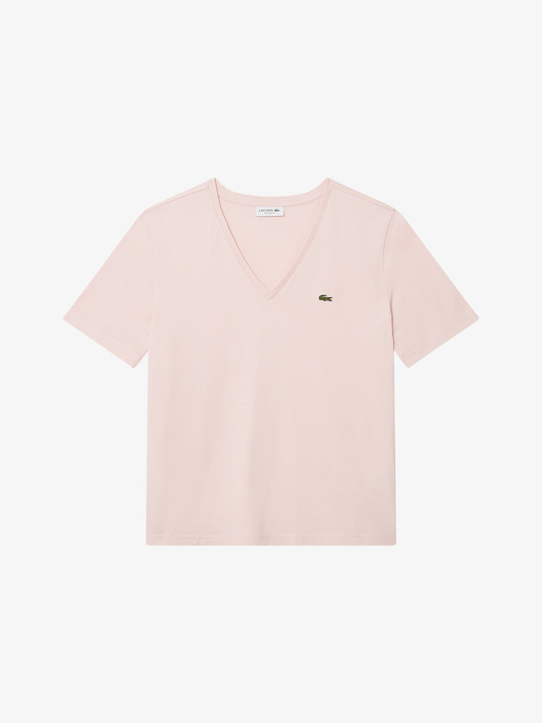 LACOSTE T-shirt T-SHIRT TF7300 Donna Rosa