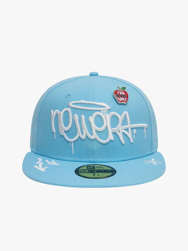 NEW ERA Cappelli 59FIFTY Uomo Poliestere Azzurro