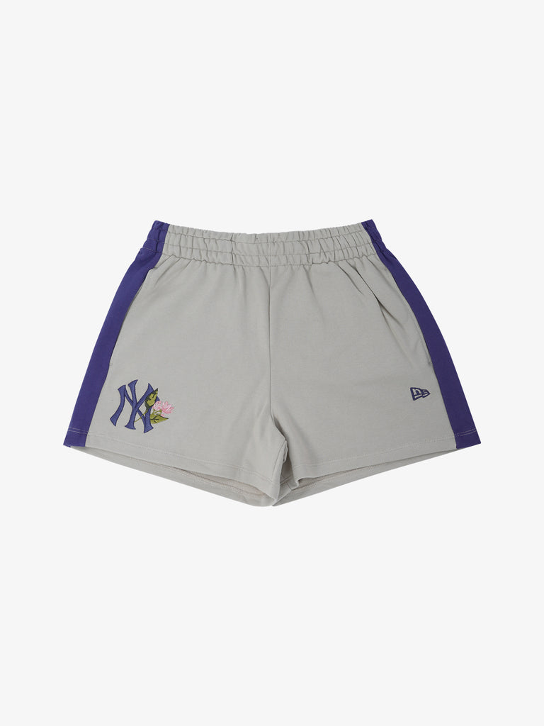 NEW ERA shorts new york yankees mlb floral donna beige