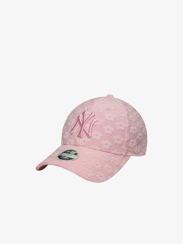 NEW ERA cappelli donna floral 9forty poliestere rosa