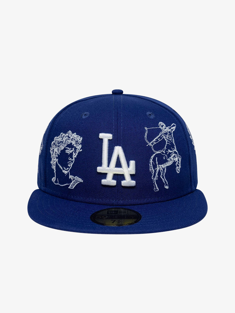 NEW ERA cappelli uomo mlb mythical 59fifty cotone blu