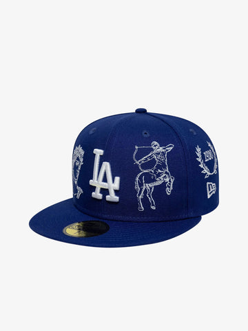 NEW ERA cappelli uomo mlb mythical 59fifty cotone blu