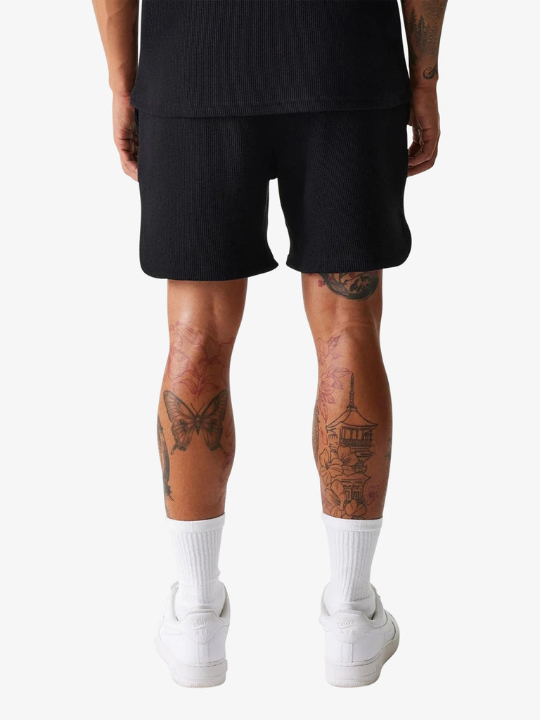 NEW ERA shorts nba waffle uomo nero cotone