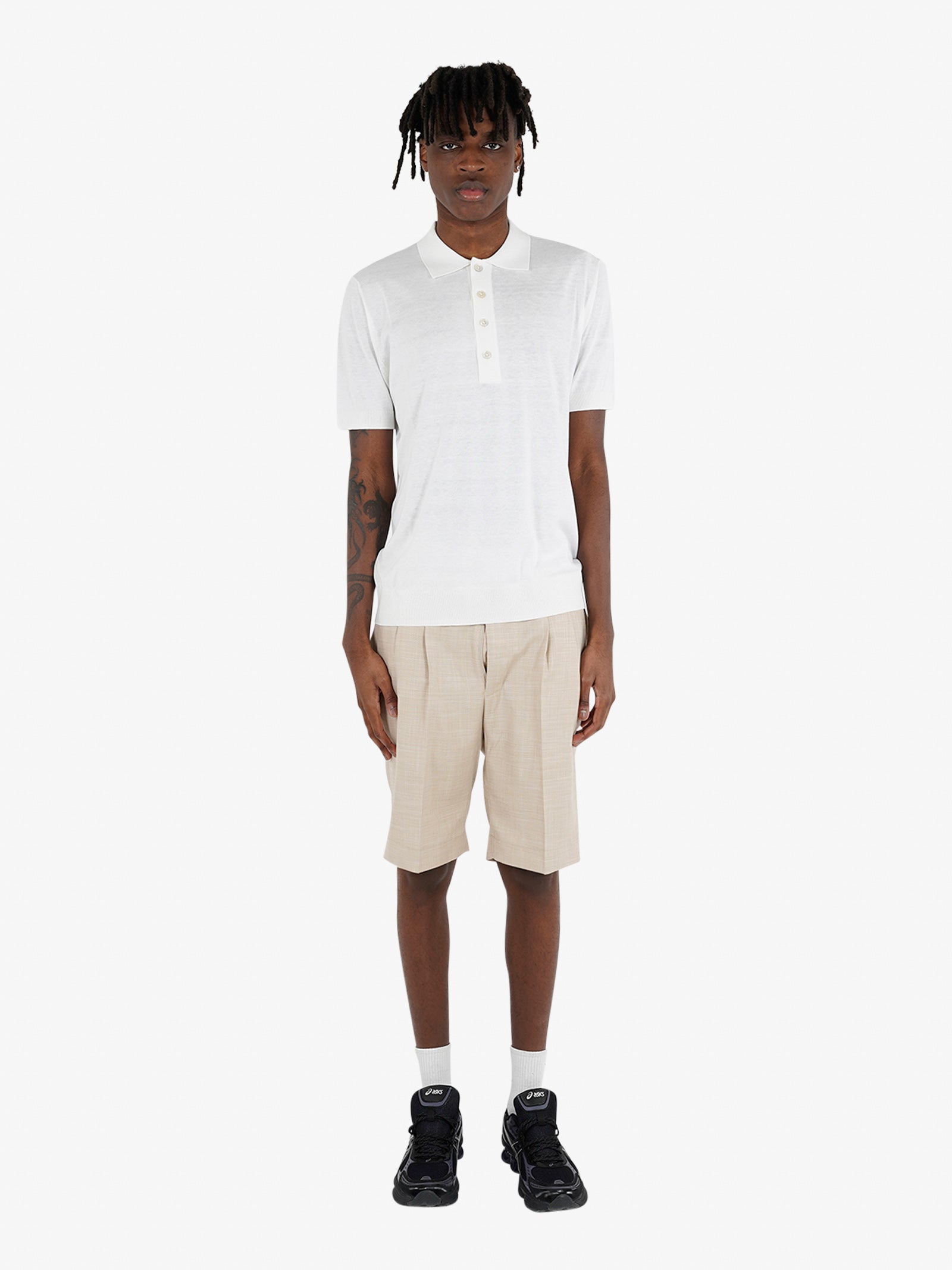 Tシャツ・カットソー PAOLO PECORA Men T-shirt Beige A045F400 1326 p25-paolo-pecora-