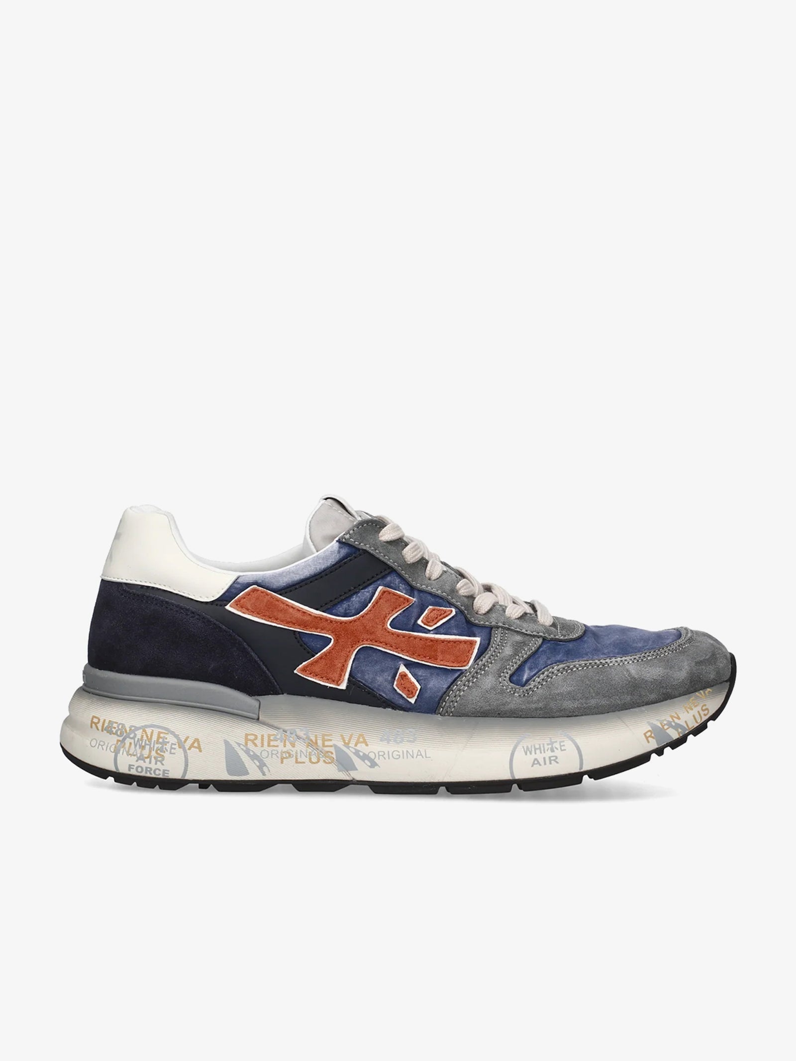 スニーカー PREMIATA Men Sneakers MICK VAR 7209 Blue MICK 7209