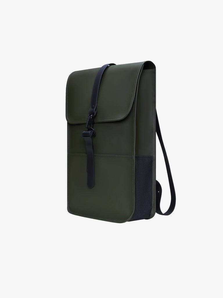 RAINS zaini unisex backpack w3 poliestere verde