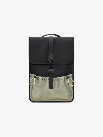 RAINS zaini unisex mix backpack mini poliestere nero