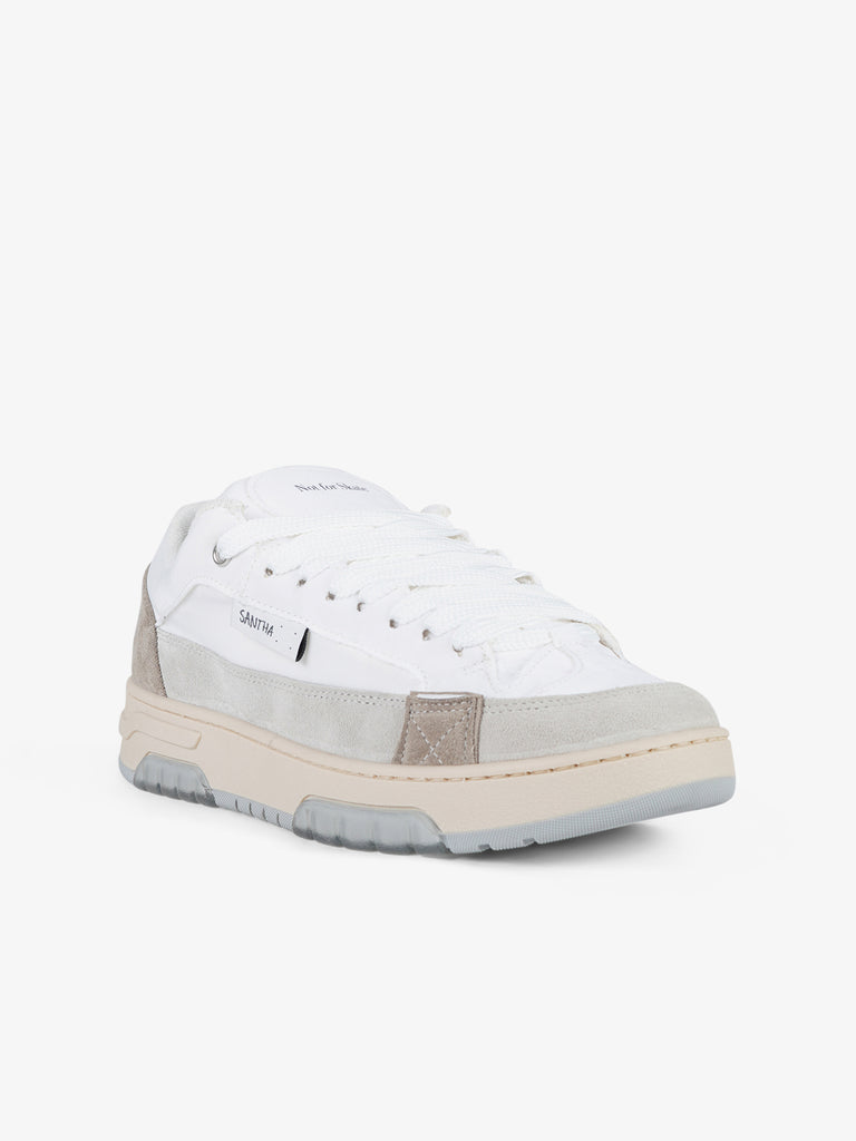 SANTHA Sneakers YU03-S1-TC-MI SANTHA 1 Unisex Pelle Bianco