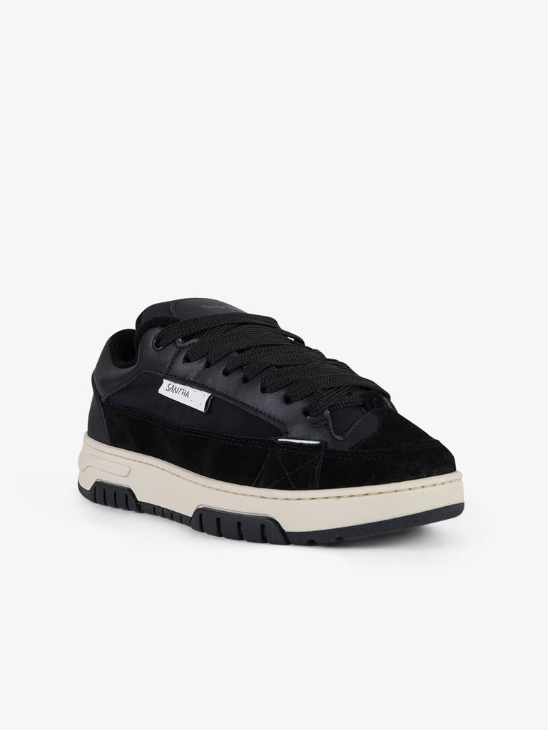 SANTHA Sneakers YU03-S1-TC-MI SANTHA 1 Pelle Nero