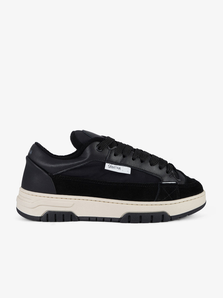 SANTHA Sneakers YU03-S1-TC-MI SANTHA 1 Pelle Nero