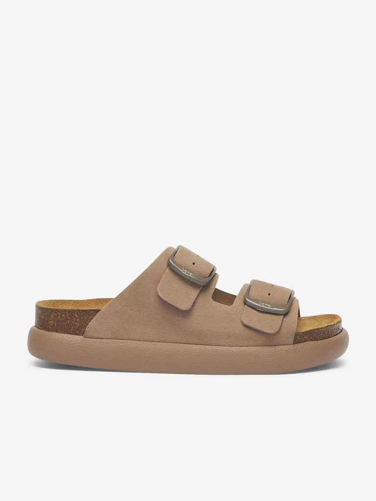 SCHOLL ciabatte donna noelle chunky camoscio beige