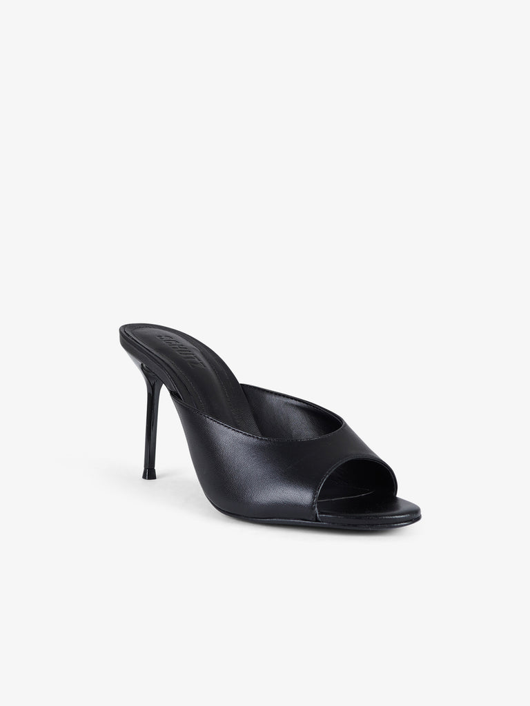 SCHUTZ Sandali con tacco Donna Pelle Nero