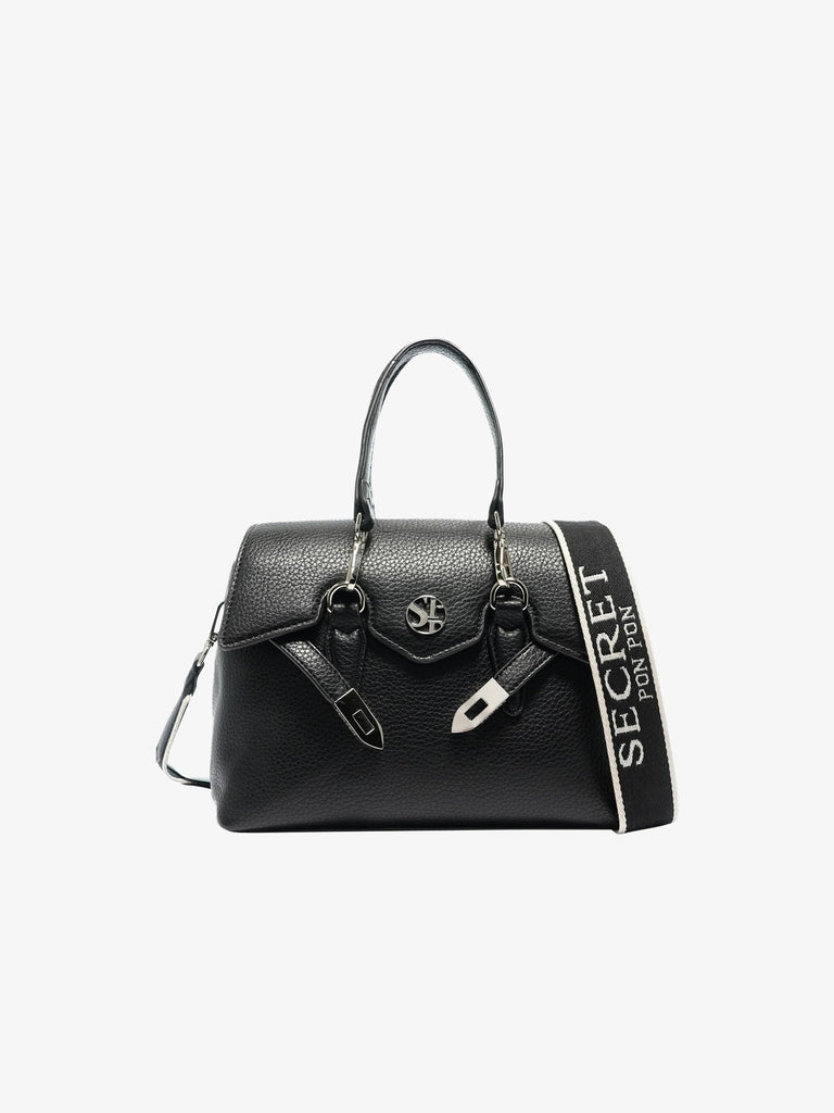 SECRET PON PON Borsa a mano QUINY SMALL donna nero
