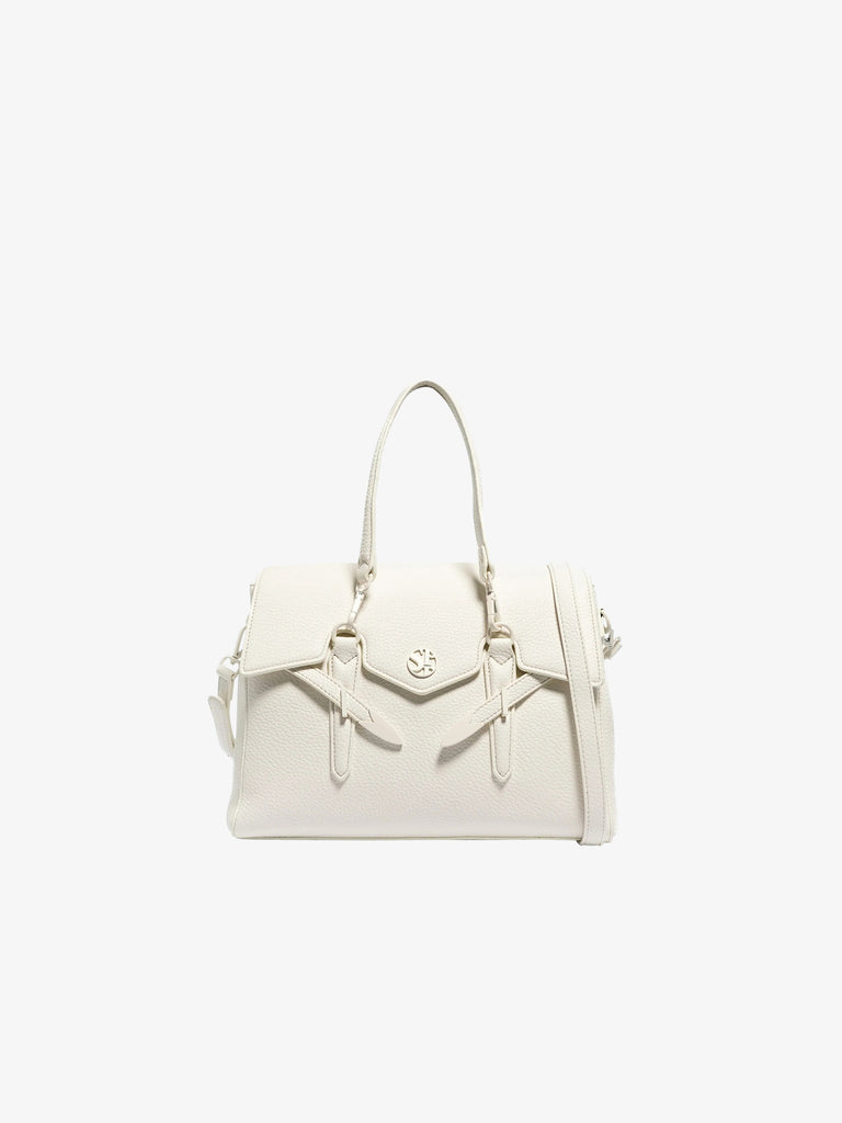 SECRET PON PON Borsa a spalla YALIS CASUAL MEDIUM donna bianco