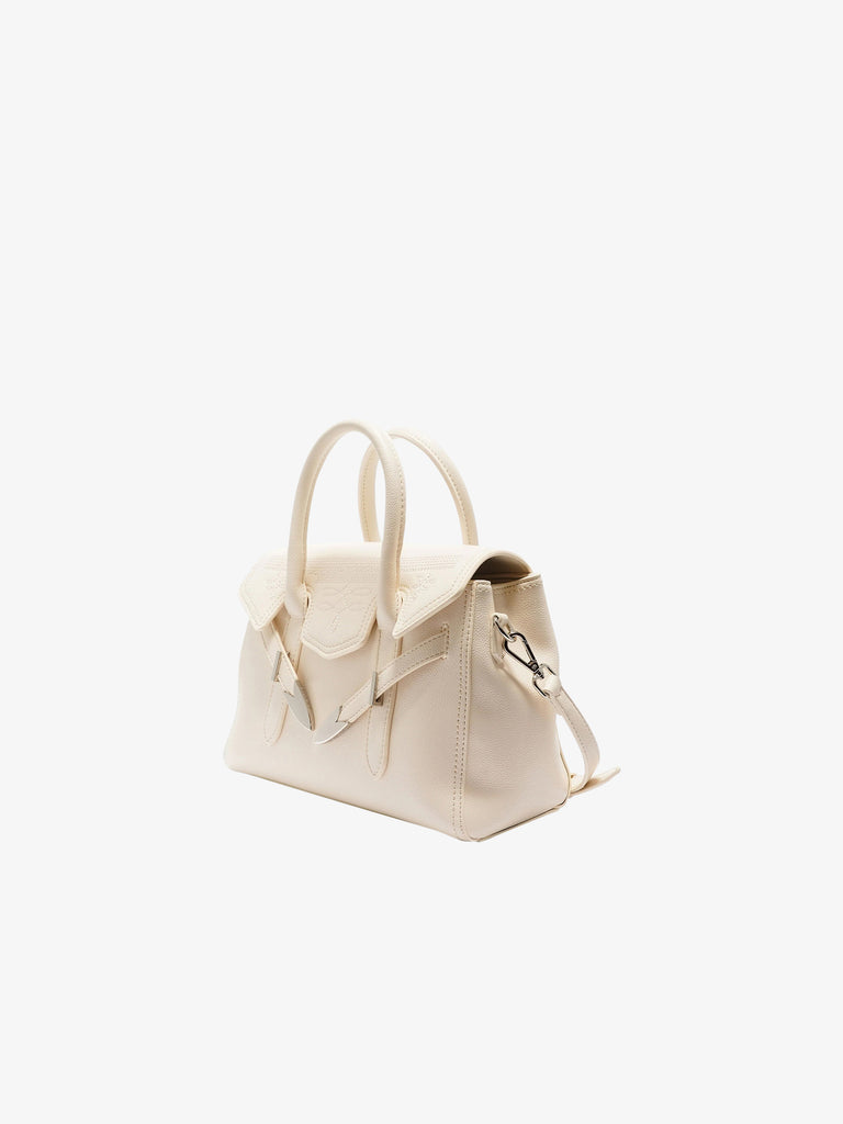 SECRET PON PON Borsa a spalla YALIS RODEO SMALL donna bianco
