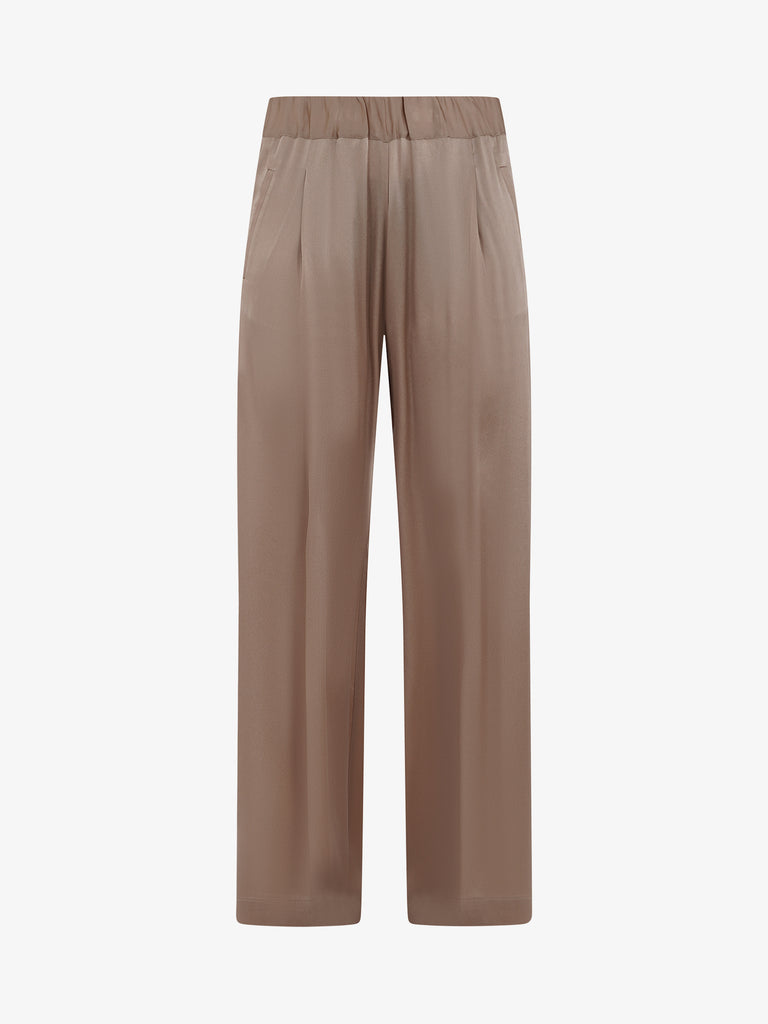 SEMICOUTURE Pantaloni PANTALONE JHONNY Y5SM19 Donna Beige