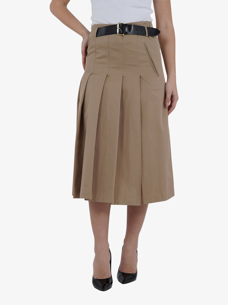 SEMICOUTURE Gonne midi GONNA MIMI Y5SO03 Donna Beige