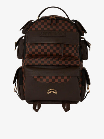 SPRAYGROUND zaini spec ops pixel emboss pvc marrone
