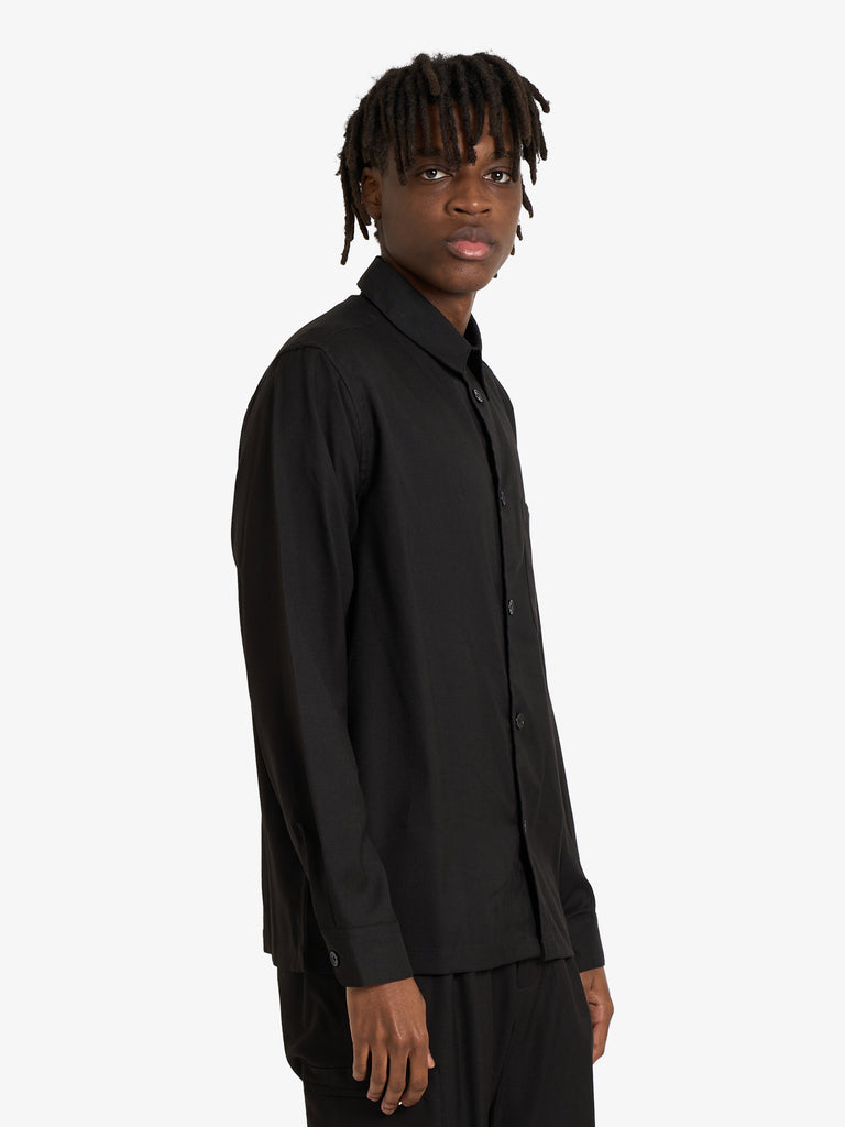 SSEINSE camicia blouson uomo nero