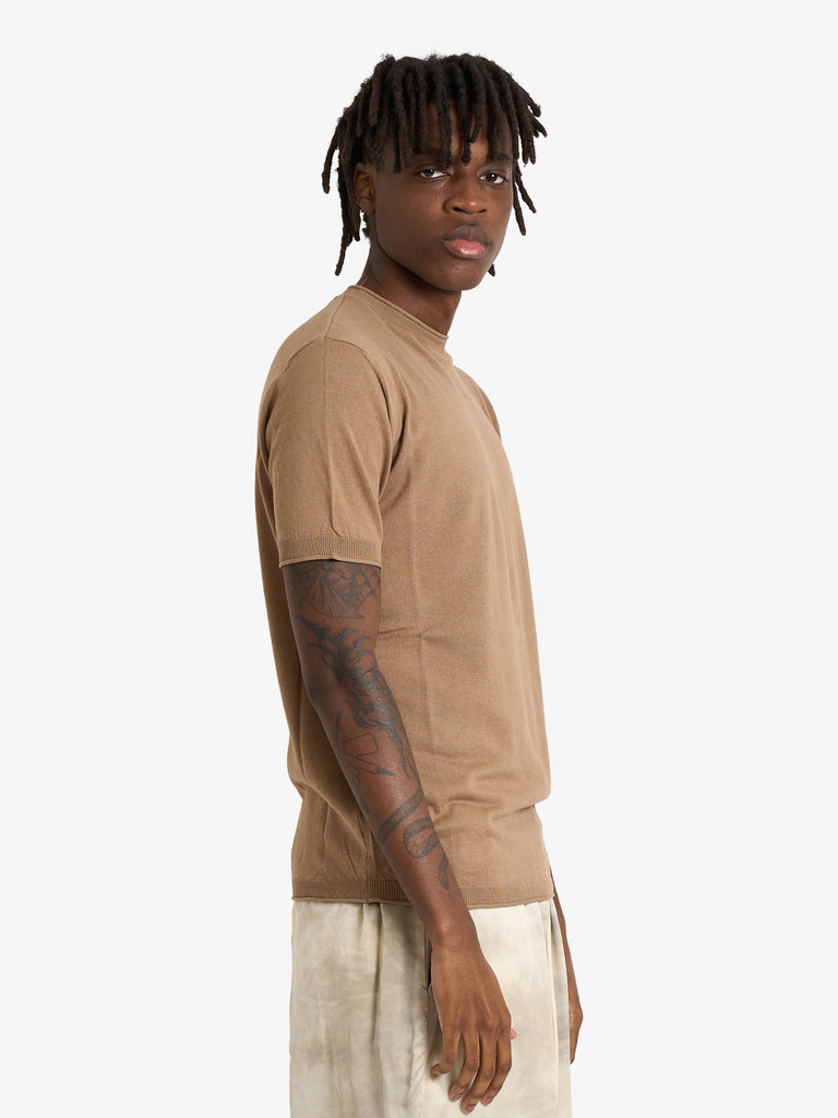 SSEINSE t-shirt uomo grigio cotone