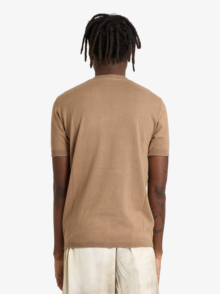 SSEINSE t-shirt uomo grigio cotone