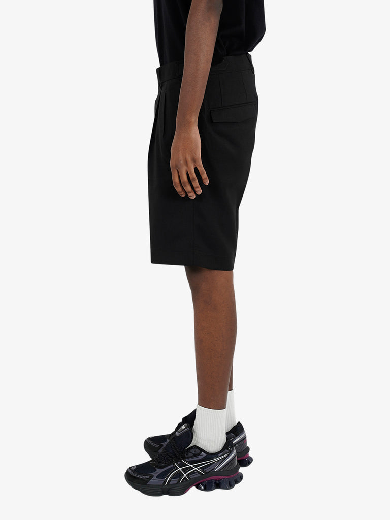 SSEINSE bermuda con passanti uomo nero poliestere